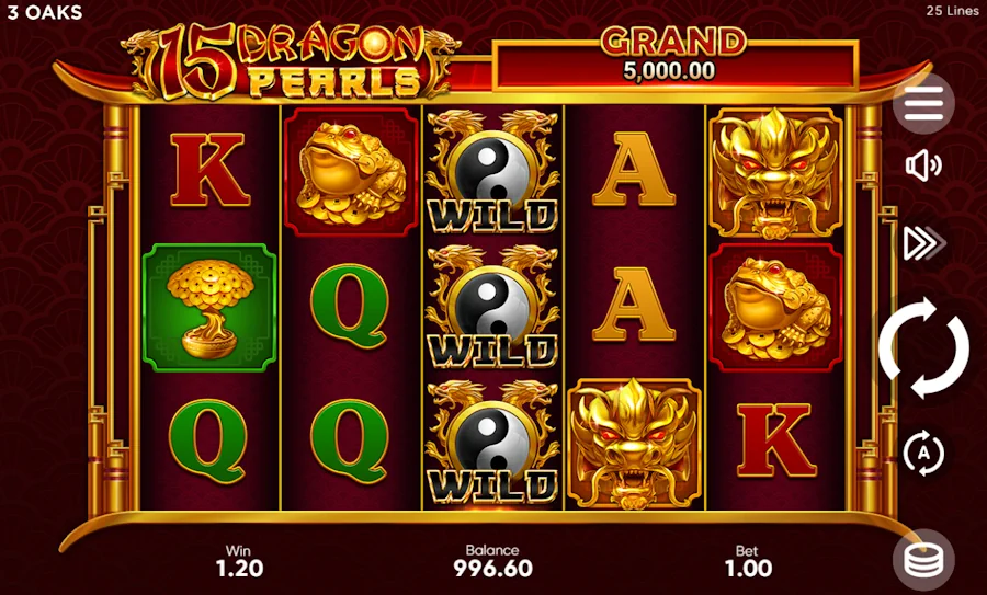 15 Dragon Pearls Play Online